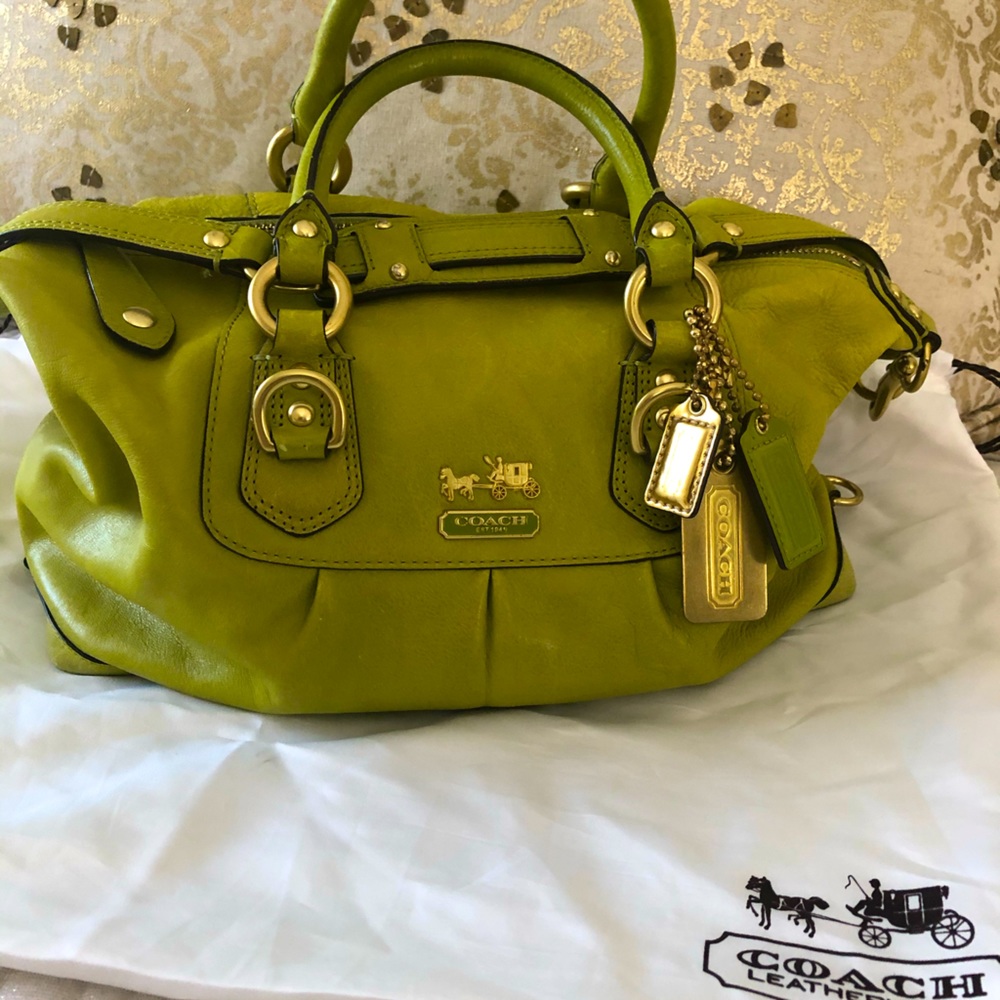 Vintage Coach Leather Madison Sabrina bag